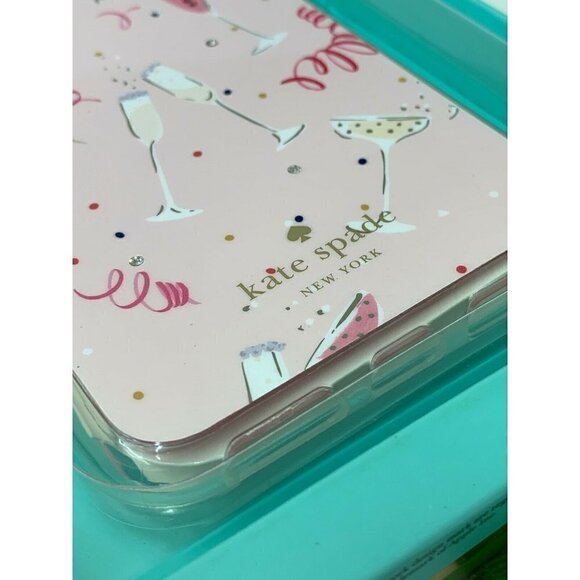 Kate Spade New York Sparkling Jeweled Champagne for iPhone XS MAX MSRP $50 NWB - Picture 2 of 6